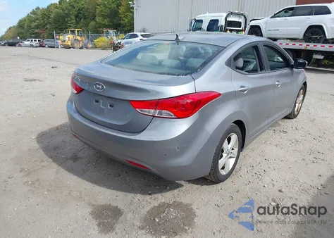 2013 Hyundai Elantra Gls z USA, uszkodzony, nr VIN KMHDH4AEXDU740726